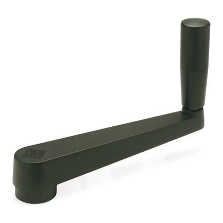 J.W. Winco J.W. Winco GN471 Crank Handles, Aluminum, Revolving Handle, Through Square Bore - 1/2", 3.94" Long 4VB95
